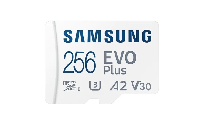 Card de memorie MicroSD Samsung 256GB, Clasa 10