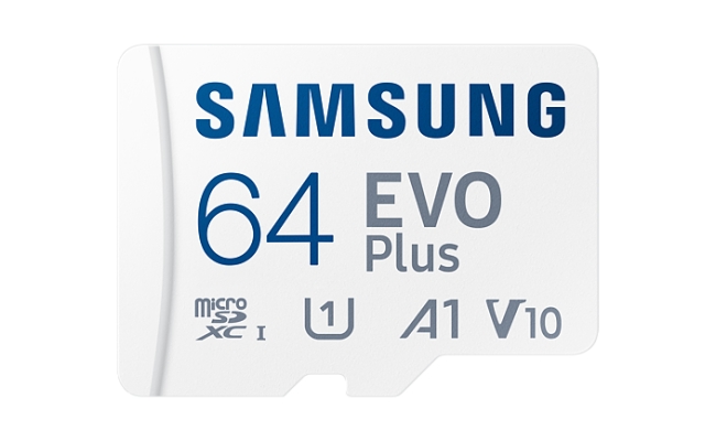 Card de Memorie MicroSD Samsung de 64GB cu Adaptor SD, Clasa 10