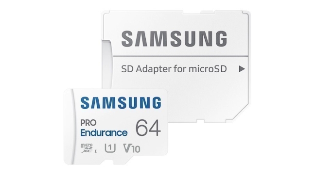 Card memorie Samsung 64GB PRO Endurance + Adapter microSDXC