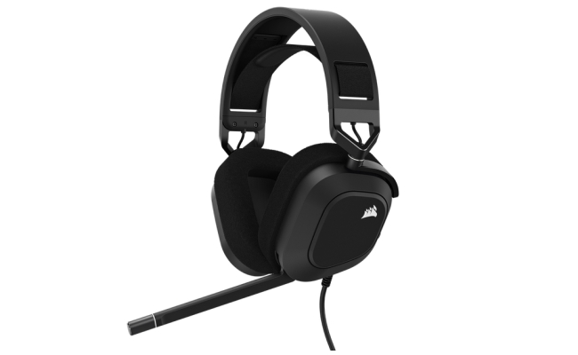 Casti Gaming Corsair HS80 Surround CA-9011237-EU, Over-head, Negru Carbon