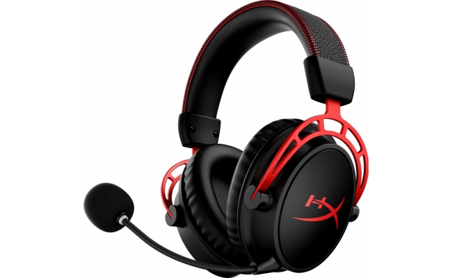 Casti gaming  cu microfon HP HyperX Cloud Alpha 4P5D4AA, Wireless, Negru