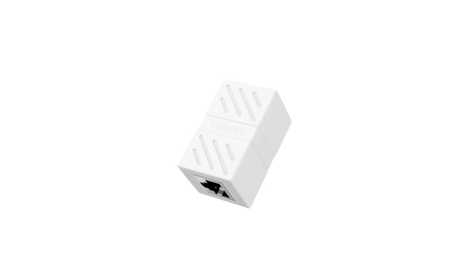 Cupla RJ-45 Ugreen NW114 pentru cabluri UTP Cat6 alb