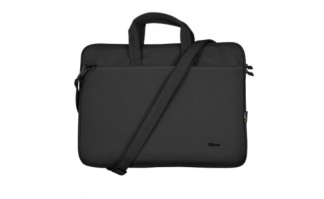 Geanta Trust Bologna Bag ECO Slim 16" TR-24447, negru, poliester