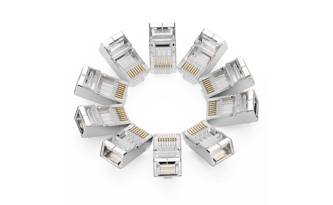 Mufa RJ-45 Ugreen NW111,  pentru cablu UTP, Cat6, RJ-45 (T), shielded...