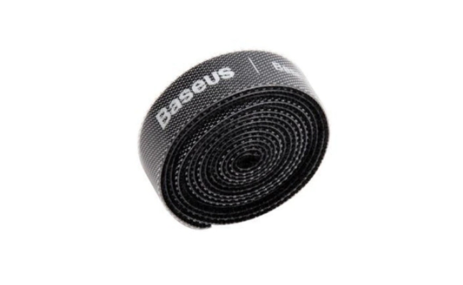 Organizator cabluri Baseus,  ACMGT-E01, curea Velcro, Colourful Circle, 1m,...