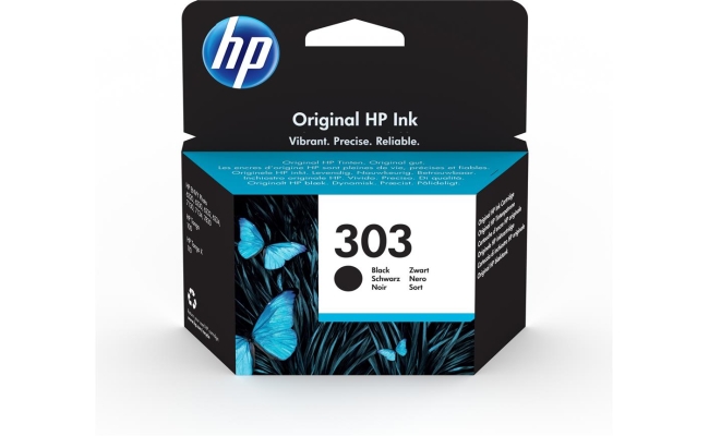 Cerneala Original HP Black, nr.303, pentru Envy Inspire 7200, 7900, 200, T6N02AE