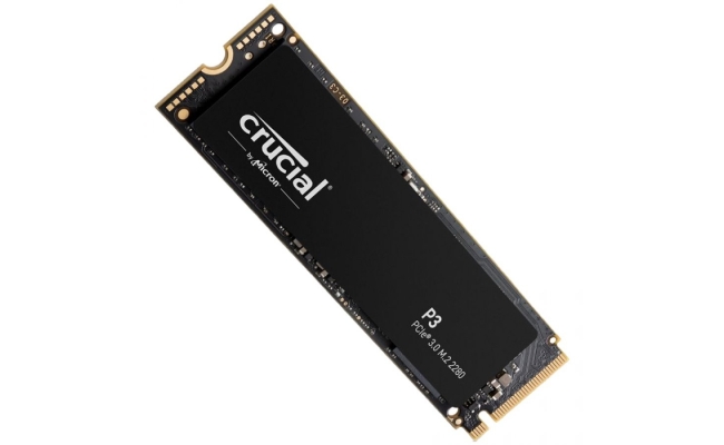 Crucial SSD P3 500GB M.2 2280, CT500P3SSD8