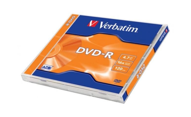 DVD-R Verbatim Matt Silver Surface 43519, 16X, 4.7 GB, Jewel Case