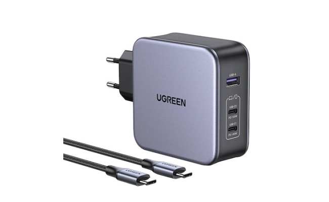 Incarcator de retea Ugreen Nexode CD289 Quick Charge, 140W, negru