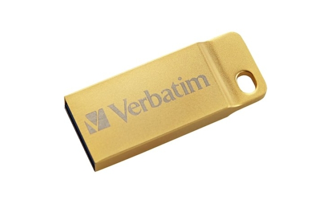 Memorie USB Verbatim Metal Executive 3.0 64GB, Gold (99106)