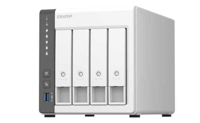 NAS Qnap Storage Tower TS-433-4G, 4BAY, Ethernet LAN Cortex-A55