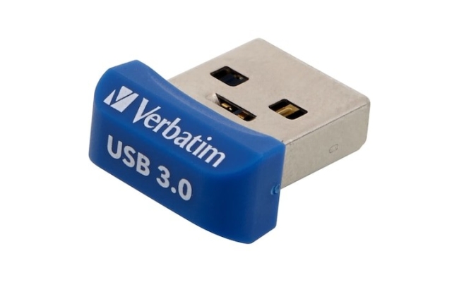 Stick USB 3.0 Verbatim Store 'n' Stay Nano 98711, 64GB, Albastru