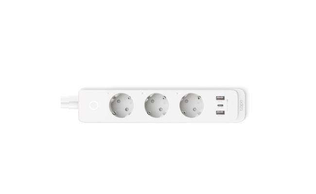 Tapo P300 TP-Link - Prelungitor Wi-Fi inteligent, Schuko x 3, USB x 2, USB...