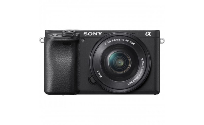 Aparat foto Mirrorless Sony Alpha 6400 ILCE6400LB.CEC, 24.2 MP, Negru