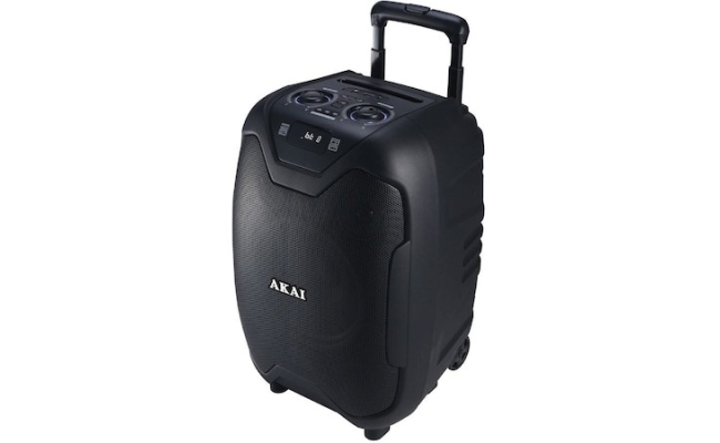 Boxa portabila Akai ABTS-X10 PLUS, tip troller, 50 W, negru