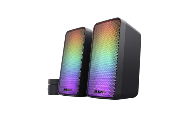 Boxe PC Trust GXT 611 Wezz 2.0 RGB, Negru 24587