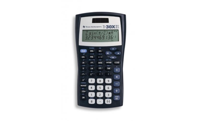 Calculator de birou Texas Instruments TI-30XS II, negru 30XIIS/TBL/2E5