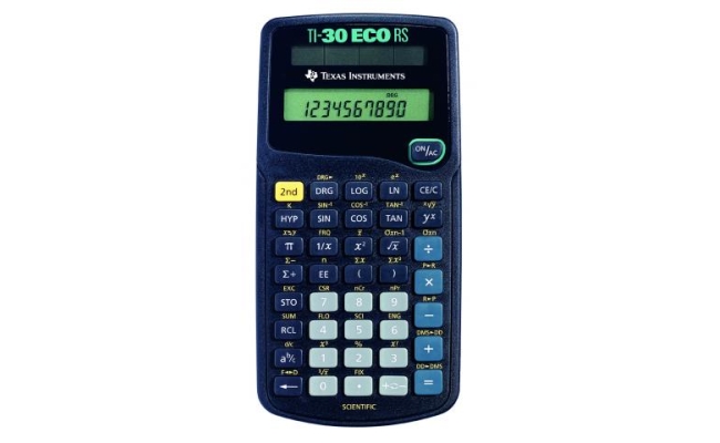 Calculator stiintific de birou Texas Instruments TI-30RS eco, 10 digiti,...