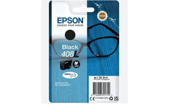 Cartus Cerneala Original Epson Negru C13T09K14010, pentru WF-C4810DTWF, 2.2k