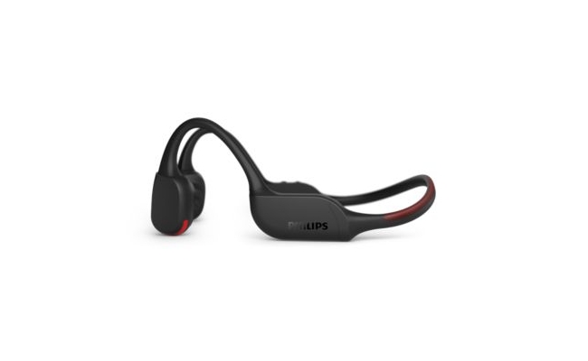 Casti audio Wireless Philips TAA7607BK/00, pentru sport, Negru