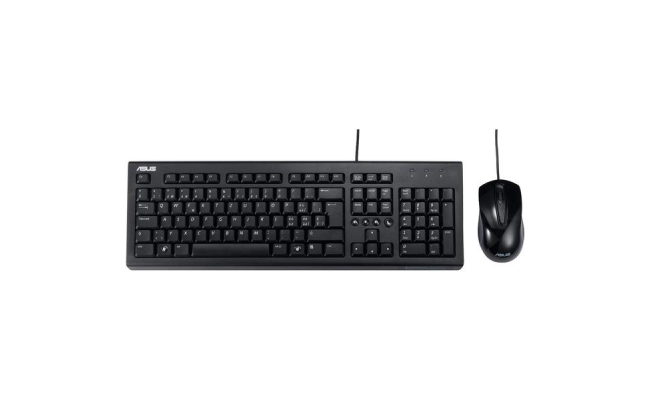 Kit Tastatura + Mouse Asus U2000, Negru