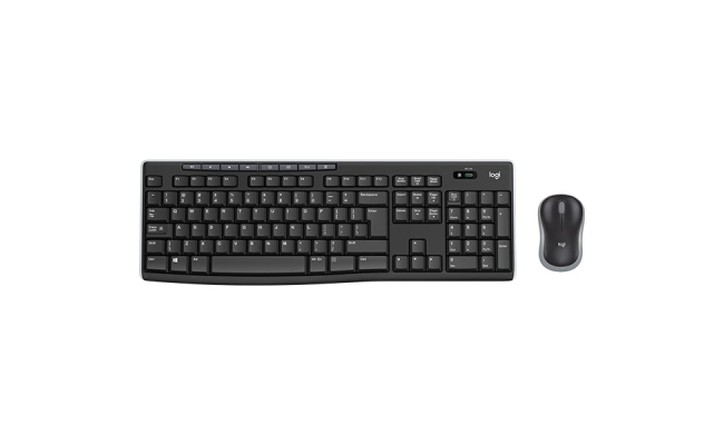 KIT wireless LOGITECH MK270, tastatura wireless multimedia + mouse wireless 3...