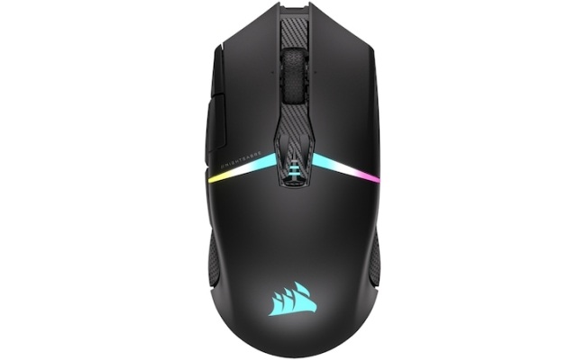 Mouse Gaming Wireless Corsair Nightsabre CH-931B011-EU, RGB, Negru