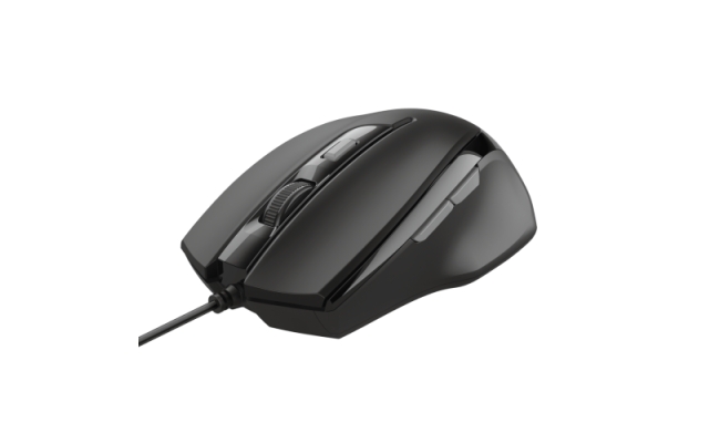 Mouse Trust Voca Comfort, Negru 23650