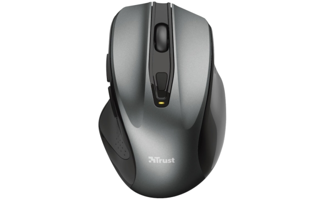 Mouse Wireless Trust Nito, 5 butoane, Ergo, 2200 dpi, negru 24115