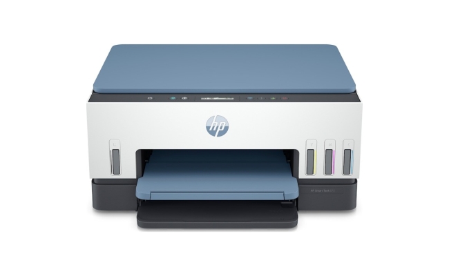 Multifunctional Inkjet CISS Color HP Smart Tank 675, A4, Duplex, Albastru 28C12A