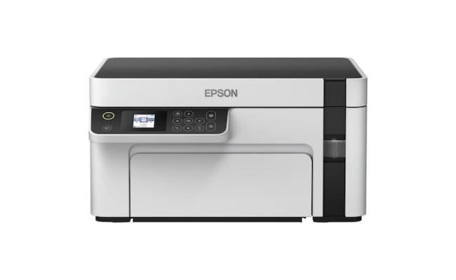 Multifunctional inkjet monocrom Epson EcoTank M2120, A4, Wireless, Alb