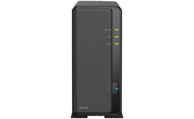 NAS Synology DiskStation DS124, 1-bay, 1GB DDR4