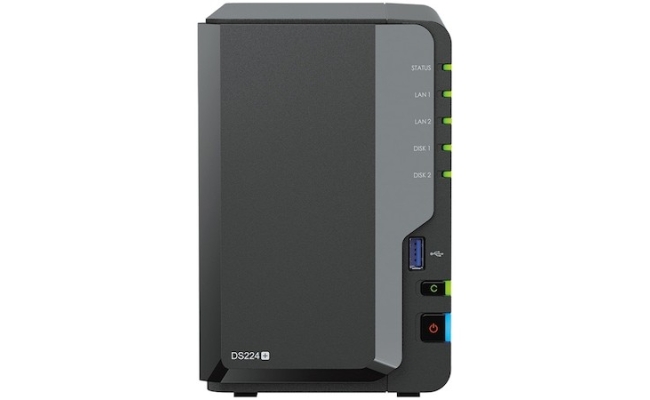 NAS Synology DiskStation DS224+, 2GB, DDR4