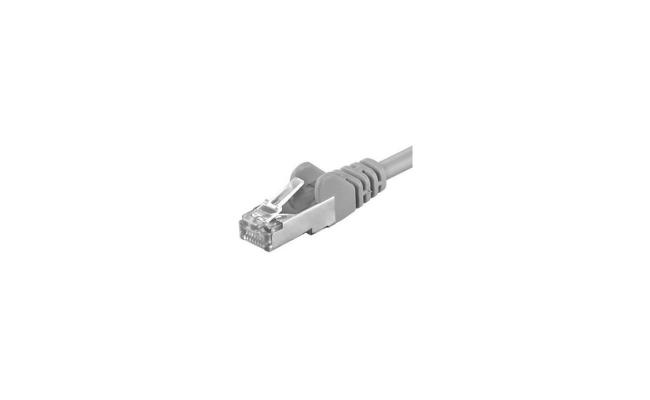 Patchcord SFTP-6A-0.5-G-LSZH-EMT, LSZH, 0.5m, gri, EMTEX, Cat. 6A