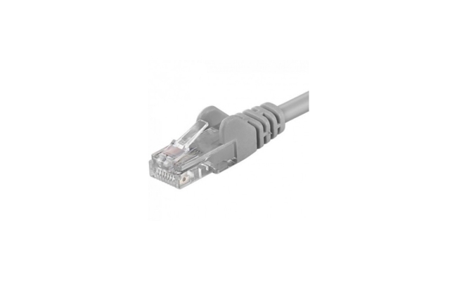 Patchcord UTP-5E-3-G-LSZH-EMT, LSZH, Cat 5e, 3m, gri EMTEX