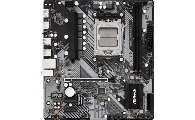 Placa de baza ASRock B650M-H/M.2+, DDR5, mATX, 96 GB