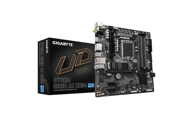 Placa de baza Gigabyte B760M DS3H AX, DDR4, WIFI 6