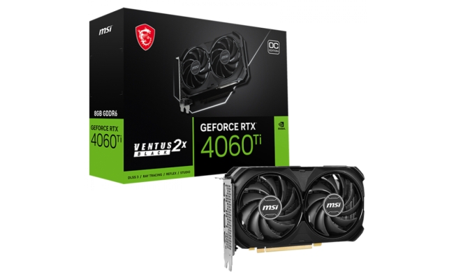 Placa video MSI GeForce RTX 4060, 8GB, GDDR6,128bit