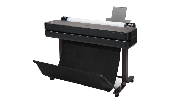 Plotter inkjet Color HP DesignJet T630, A0, Wireless, Duplex, Negru 5HB11A