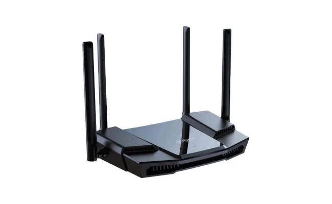 Router Wireless Dahua DH-AX18, AX1800, 1,8 Gbps, Negru