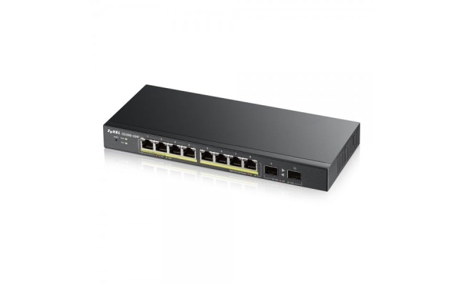 Switch Zyxel GS1900-8HP, 8 Porturi Gigabit, L2 POE, cu management