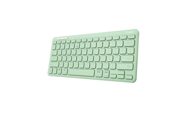 Tastatura Trust LYRA Wireless compacta si reincarcabila verde (25096)