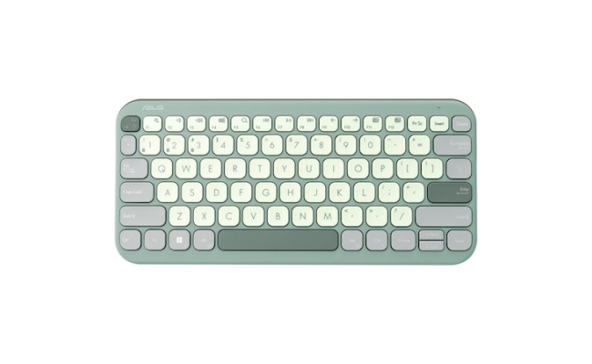 Tastatura wireless ASUS KW100 Green Tea Latte (90XB0880-BKB050)