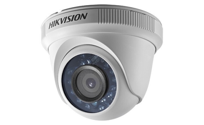 Camera de supraveghere Hikvision Turbo HD dome, DS-2CE56D0T-IRF(2.8mm) (C), 2MP