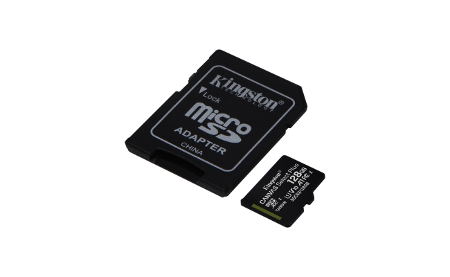 Card de Memorie MicroSD Kingston Select Plus, 128GB, Adaptor SD, Class 10...