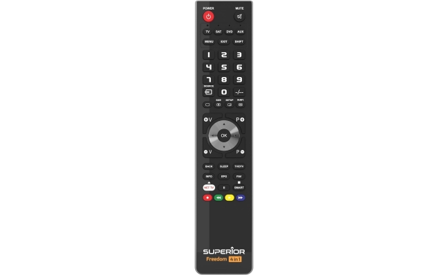 Telecomanda universala Superior SUPTUB002 2 in 1, programabila, USB, negru