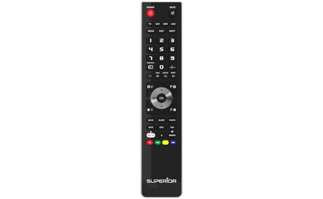 Telecomanda universala Superior TV programabila, negru (SUPTUB001)