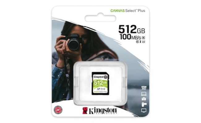 Card de memorie Kingston Canvas Select Plus, Class 10 UHS-I 19686