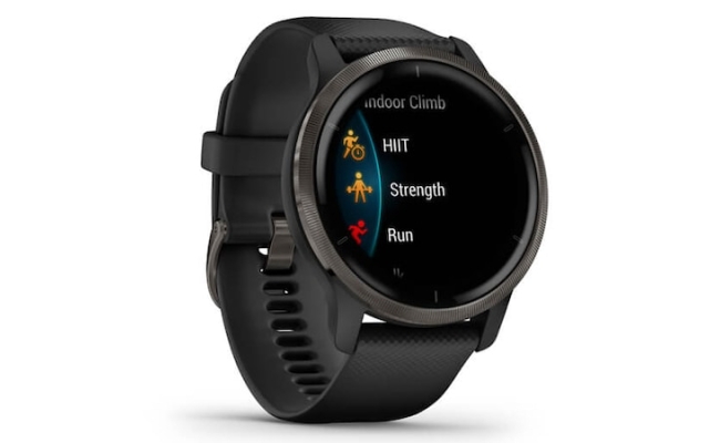 Ceas Smartwatch Garmin Venu 2, GPS, Black Slate 19860