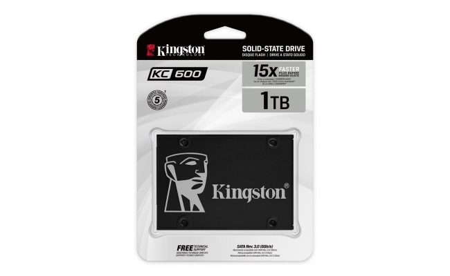 SSD Kingston KC600 1TB 2.5" SATA III (SKC600/1024G) 20038